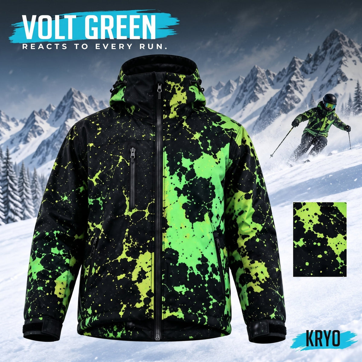 Veste KRYO Volt Green