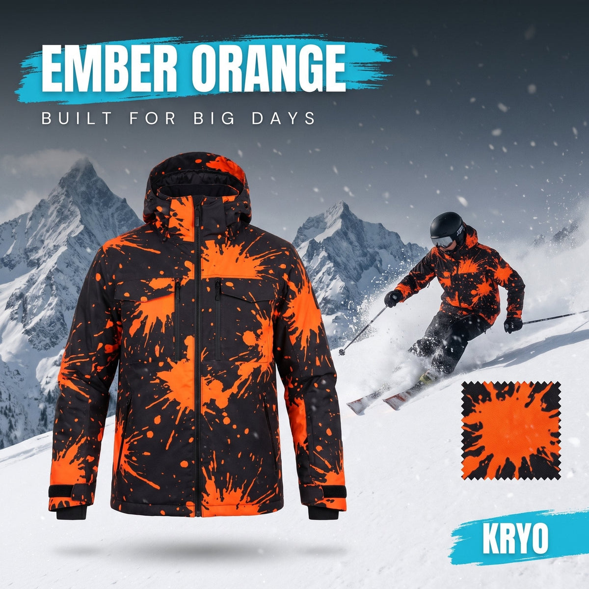 Veste KRYO Ember Orange