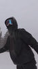 La veste KRYO change de couleur dans la neige